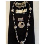 Necklace, Pendant, Bracelets