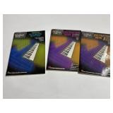 3 Electronic Keyboard Music Books