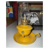 Vintage Yellow Lamp