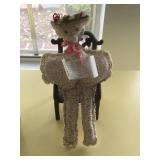 VTG Doll With Cast Iron Seat