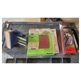 Sand Paper, Sanding Belt & Vice Clamp
