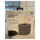 Sharper Image Tabletop Fire Pit