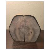 Geode Book Ends