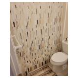 Shower curtain & rug