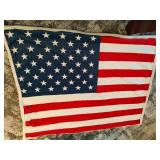 American Flag Fleece Blanket Approx 68x100
