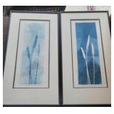 Blue Plant Framed Prints