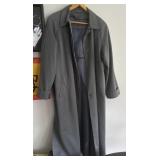 VTG FLEET STREET Trench Coat/Jacket Button