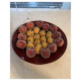Vintage Fruit in Plate
