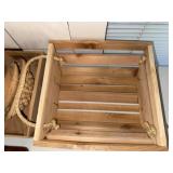 Wooden Crate Holder