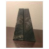Marble Book Ends