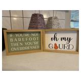 Signs For Decor, Reversible