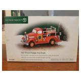Dept 56 1937 Pirsch Pumper Fire Truck