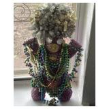 VTG Connie Born Original Handcrafted Mardi Gras