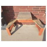 Outdoor bench