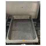 6 stainless steel perforated insert tray