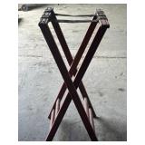 39" Tray Waiter Stand Jack Wood