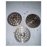 3/8ï¿½ Carbon Hub Style Grinder Plate For #10/12