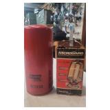 Two large oil filters