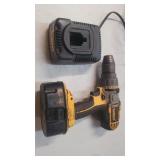 Dewalt drill battery and battery charger all
