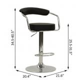 2 Akure Declutter Bar Stool