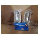 (3) Griddle Brick Holders and Griddle Scrubber