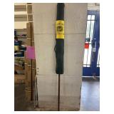 Patio Canopy, Manual Lift Green Canopy 7ft x 3ft
