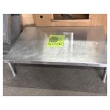 Stainless Steel Stationary Equipment Stand, HEAVY