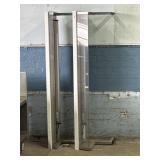 Double Stack Sneeze Guard w/ Acrylic Shield & (2)