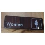 (24) Womens Restroom Signs