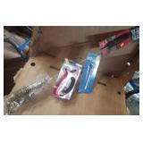 Fryer Brush, Knife Sharpener, Pocket Thermometer