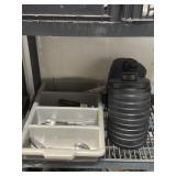 Cutlery Holder With Mixed Silverware & More
