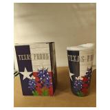 NEW Texas Proud Ceramic Mug with Lid