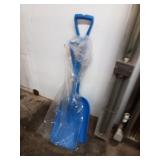 (2) small and Large plastic Blue Shovel