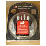 NEW Rhino BNC Security Camera Cable 25ft