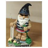 Dallas Cowboys Thermometer Yard Gnome Approx 10"