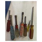Nut drivers, screwdrivers