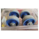 Matching set of 4 casters 5 inch