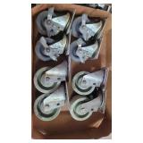 2 Sets Of 4 Casters. 3" and 4"