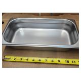 (3) 1/3 2.5in Winco SS Steam Pans