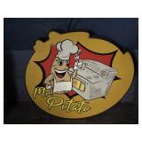 Led Restaurant Sign ï¿½Mr. Potatoï¿½ 40wï¿½x 40hï¿½