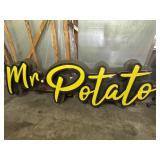 Led Restaurant Sign ï¿½Mr. Potatoï¿½ 120wï¿½ x 40Hï¿½