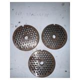 3/16ï¿½ Carbon Grinder Plate For #22 Grinder