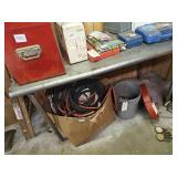 Stainless work table 60x30x33 CONTENTS NOT