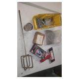 Miscellaneous tools and hardware