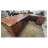 (2) Desks configured to L shape