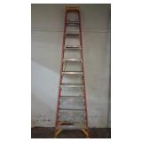 Industrial fiber glass 10ft Ladder w extension