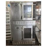 ROYAL DOUBLE STACK CONVECTION OVEN 37"X 36"X 74"