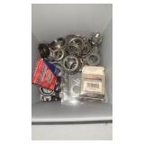 Tub for bearings and trailer hub parts