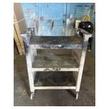 Service Cart 3 Shelves Light Weight Compact