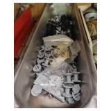 Pin shelf hex heads & metro rack clips